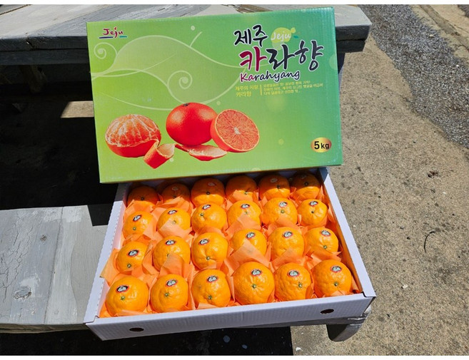 귤이랑감귤농장 제철 향긋 카라향 5kg 3kg 선물용 가정용 판매, 1박스, 카라향5kg선물용
