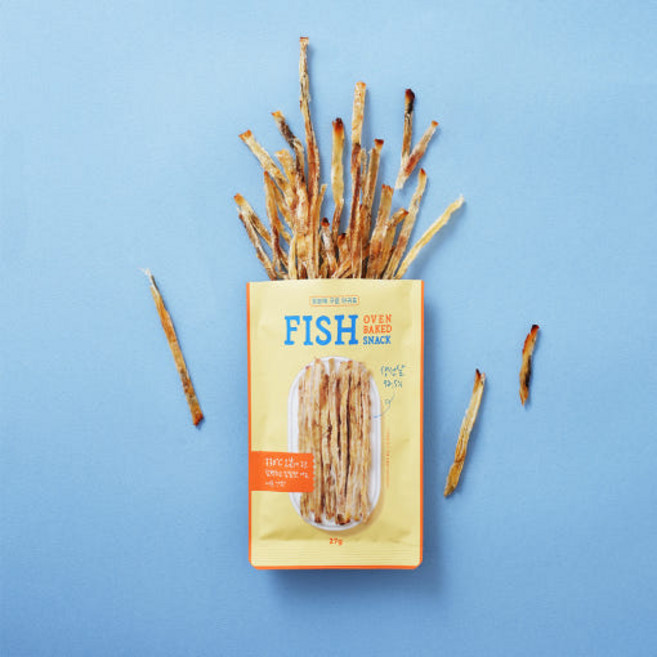 네츄럴코어 오븐에 구운 아귀포 강아지간식, 20개, 27g