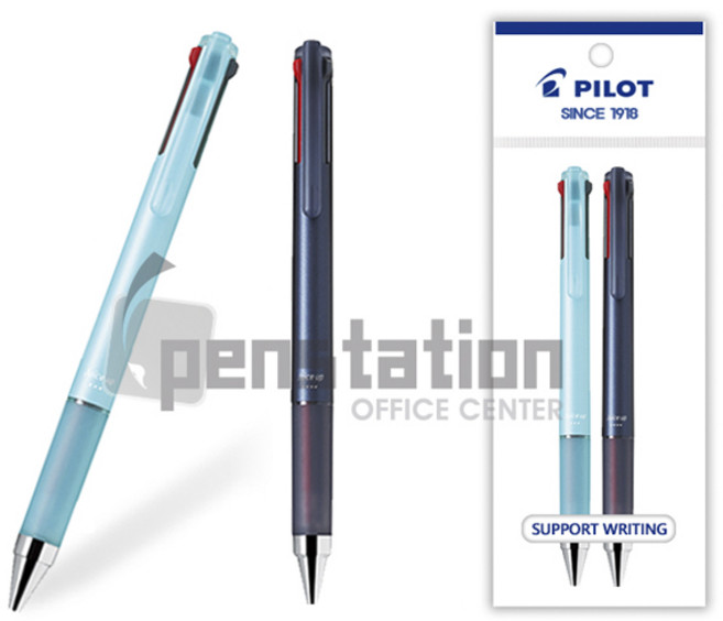 파이롯트 쥬스업 멀티 4색 볼펜 2개 세트, 쥬스업 4색(민트+미드나잇)세트