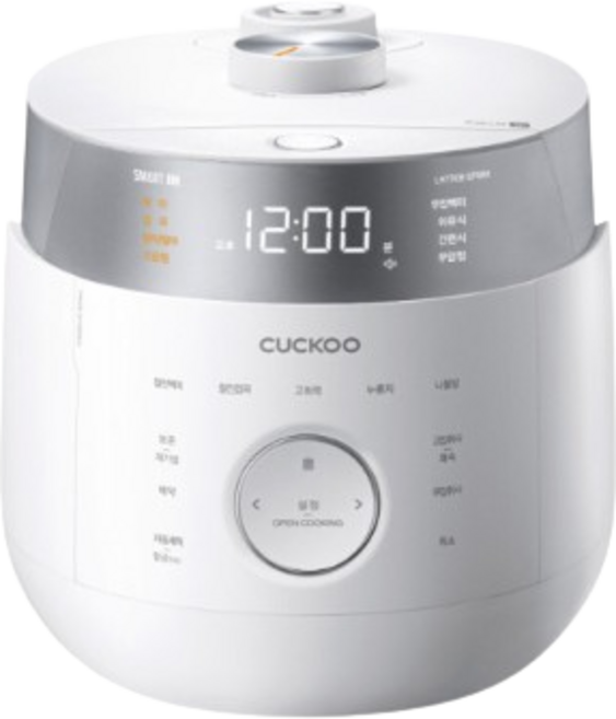 쿠쿠 트윈프레셔 마스터셰프 IH 전기압력밥솥 6인용, CRP-LHTR0610FGWM, 그레이스화이트