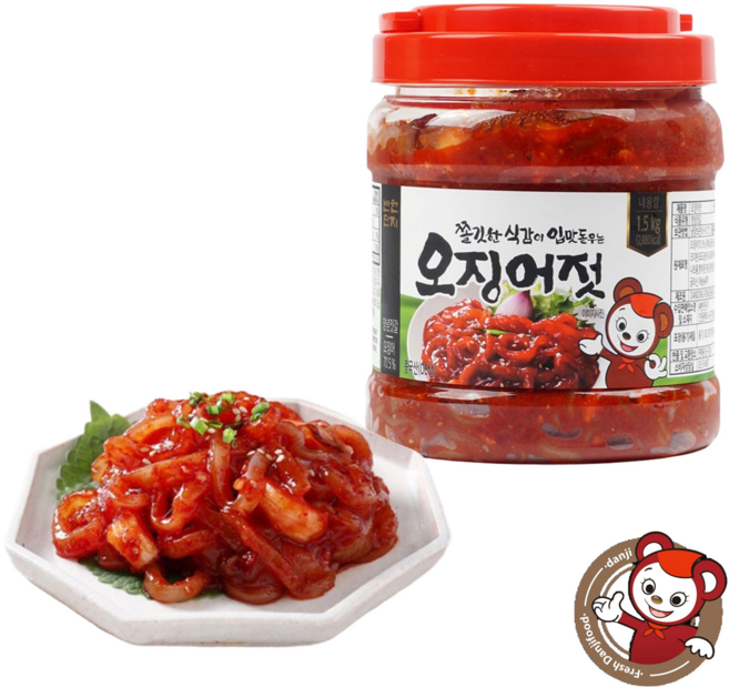 반찬단지 오징어젓 1.5kg (PET), 1