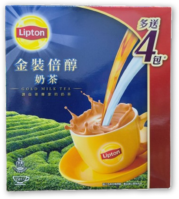 홍콩 립톤 골드 밀크티, 16.5g, 24개입, 1박스