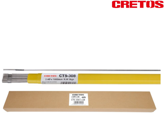 크레토스 스테인리스 티그봉 용접봉 CTS-308 CTS-309, 1개