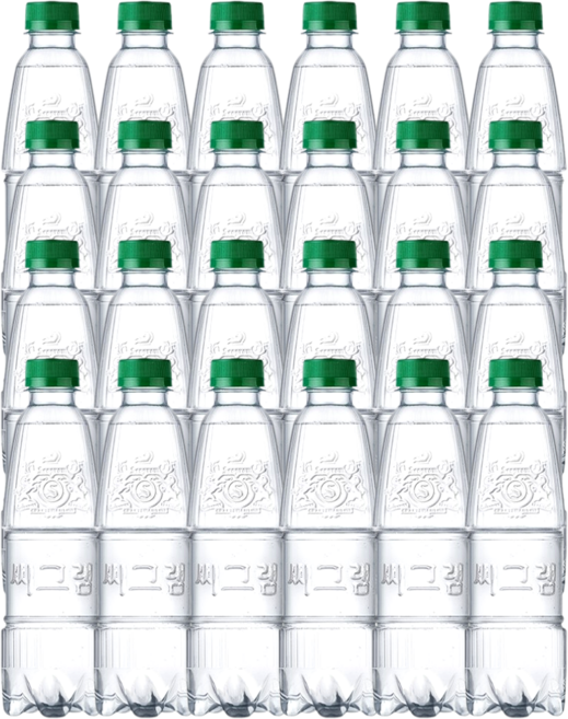 씨그램 탄산수 라임 무라벨 페트(PET) 350ml x 24개