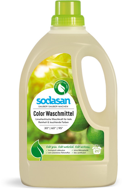 소다산 액상 세탁세제 라임 1.5L, 1개