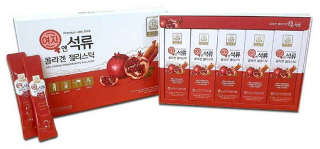 백제금산인삼농협 여자엔석류 콜라겐 젤리스틱 15g 30포, 450g, 1개