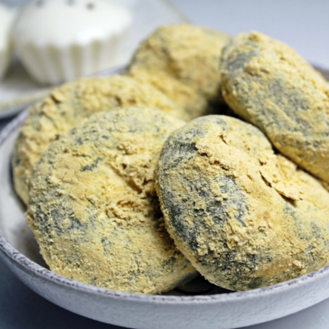 콩쑥개떡 콩떡 콩찰떡 식사대용떡 18알, 1.2kg, 1개