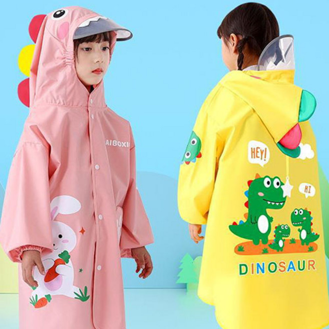 키즈 큐티 아동 우의 어린이 유아 남아 여아 귀여운 비옷