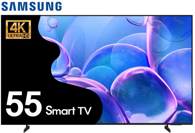 삼성전자 4K Crystal UHD TV, 138cm(55인치), Crystal 스마트 TV, 벽걸이형, 방문설치