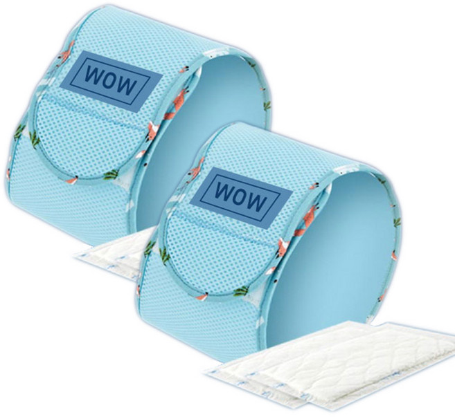 와우한빛 숨쉬는 매너벨트, 2개, 1개입, 중형