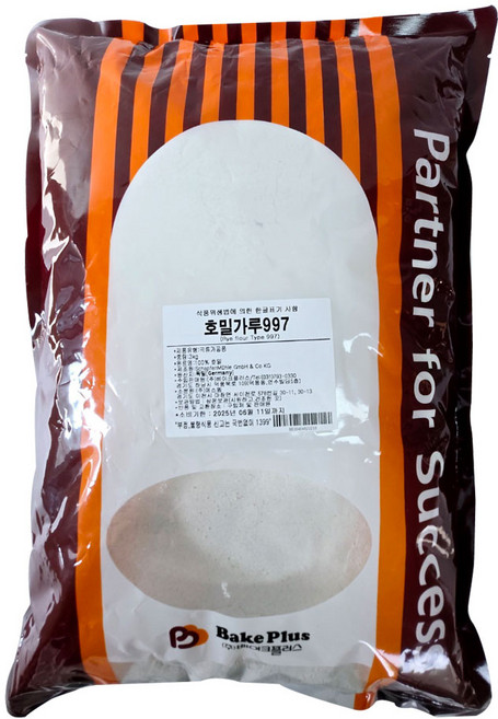 0384. 호밀가루 997 - 3kg, 1개