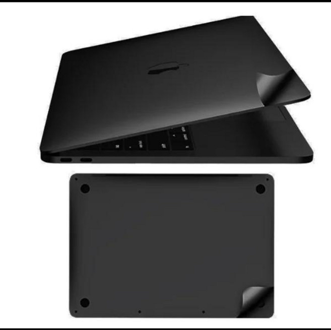 맥북 2024 프로용 스티커 보호 필름 팜 가드 레스트 커버 트랙패드 바디 피부 보호 14 인치 A3401 A3112 M4 M3 M2M1 A3185, [03] pro14 A2442, [13] Body sticker black, 1개