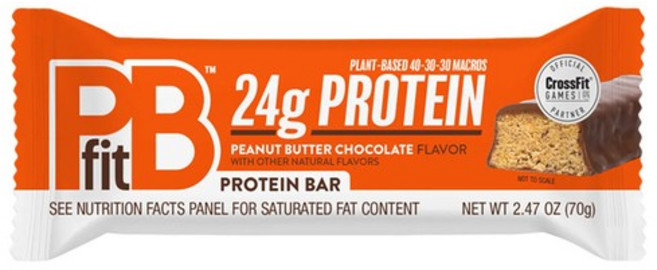 피비핏 솔티드 초콜릿 피넛 버터 프로틴바, 없음, 70g