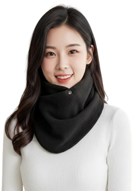 똑딱이 단추 넥워머 겨울 방한 목 토시