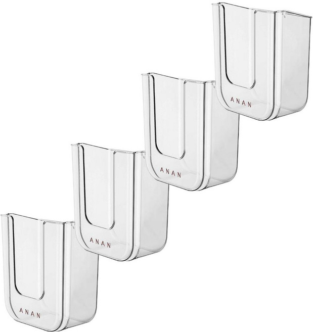 셀링랩 물티슈 케이스, 투명, 4개