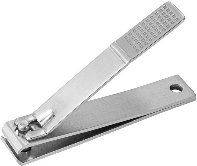 클래식네일 스마트 일자형 네일클리퍼 손톱깎이, 1개, 실버(211)