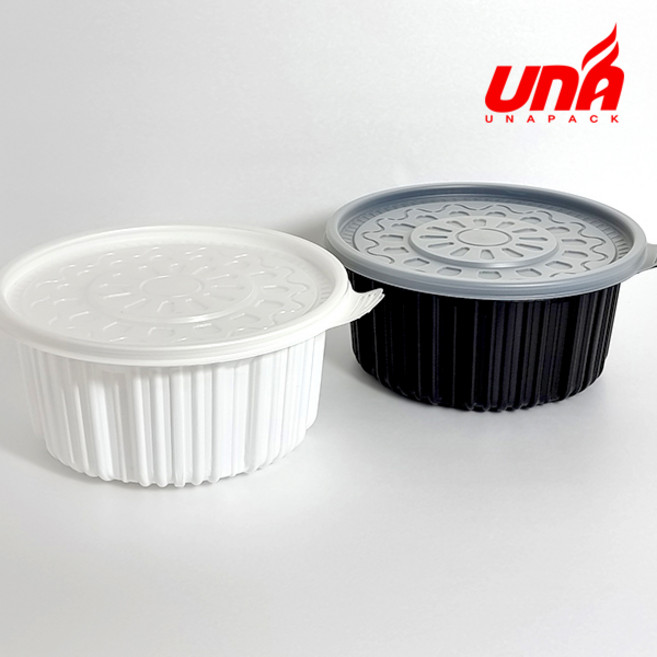 BK 220파이 중 감자탕용기, 1세트, 화이트 BK 220파이 중, 200세트