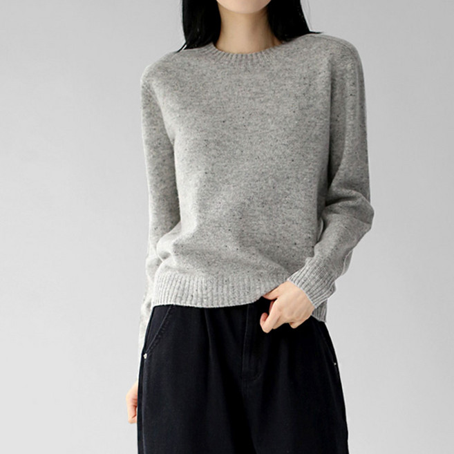 아나이스 홀가먼트 보카시 니트탑