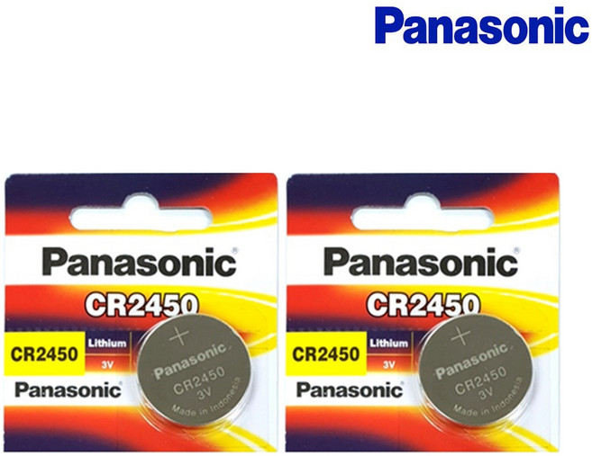 파나소닉 코인건전지 CR2450, 2개입, 1개