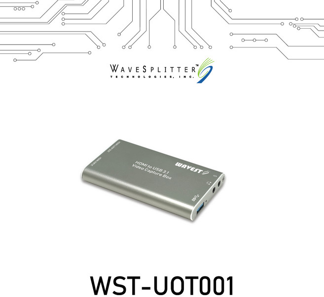 WAVEST HDMI to USB 3.1 影音擷取器, 1個