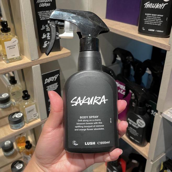 러쉬 사쿠라 바디 스프레이, 1개, 200ml