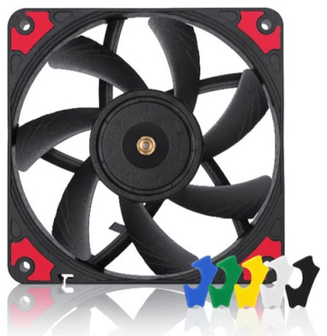 [NOCTUA] NF-A12x15 chromax.black.swap [시스템쿨러/120mm], 1개 - 쿠팡