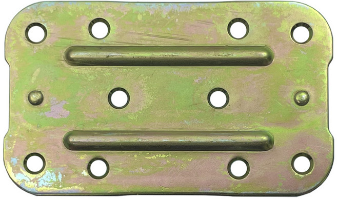 평철 코너철 왕대 (60X100) 꺽쇠 경첩 정첩 ㄱ자 철물 보강 연결 가구 평철 코너철 목재 고정, 1개