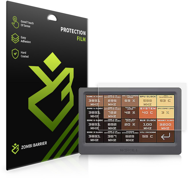 지스킬 G.SKILL WigiDash PC 커맨드 저반사 지문방지 액정보호필름, 단품