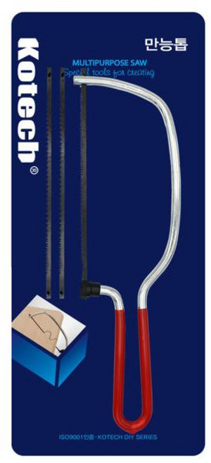 코텍 만능톱 K-687 쇠톱 목재 아크릴 타일 프라스틱 금속 절단가공, 1개