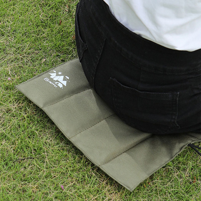 라이프온 휴대용 접이식 방수매트 방석, 베이지