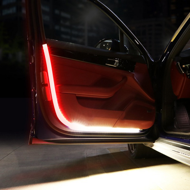 도어등 도어램프 후레쉬 도어라이트 가드 실내등 LED 빔 자동차등 무빙도어 오토바이 후방충돌방지 도어바, LED도어등1P