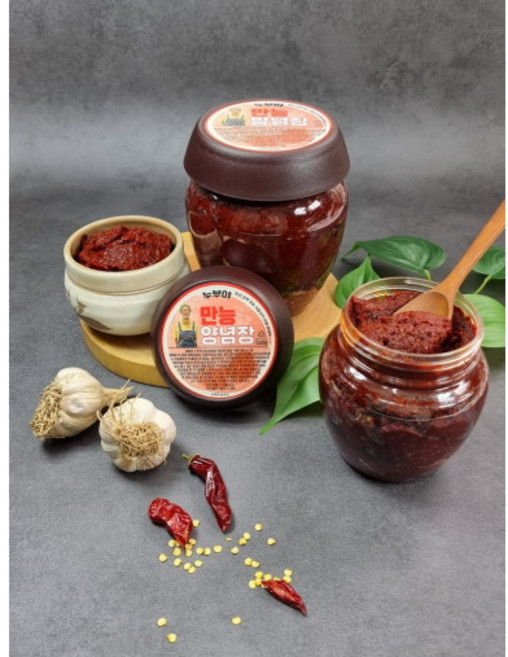 누부야 만능 양념장 볶음요리 무침 찌개 간편뚝딱양념, 만능양념장300g, 1개, 300g