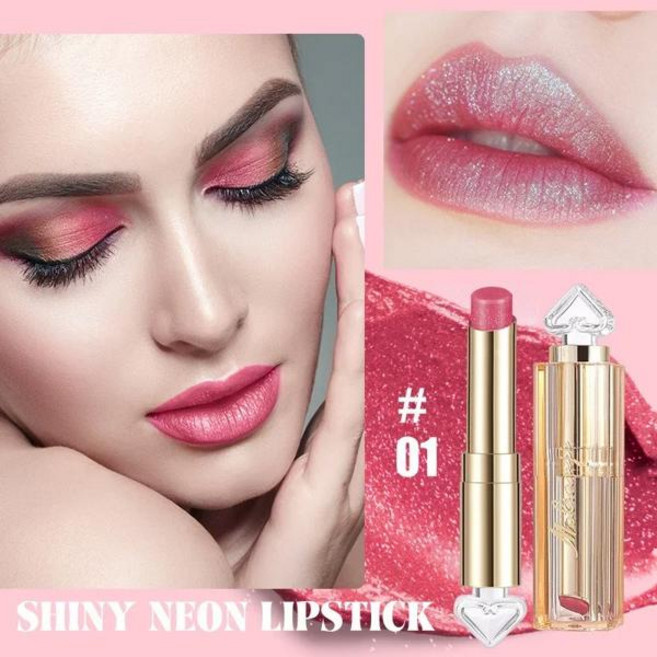 립글로스 글리터 립스틱 립밤 온도 색상 변화 오래 지속되는 보습 진주 빛 립 플럼퍼 글로스 틴트 화장품, [01] 01