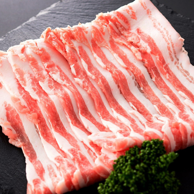 삼겹살 3kg 냉동 돼지고기 대패 통, 슬라이스(대패), 포장단위(1kg), 1개