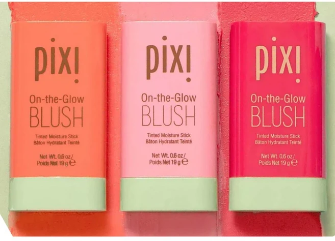 Pixi On the Glow Blush 픽시 온 더 글로우 블러셔 스틱 플뢰르 주시 루비 19g, 1개 - 쿠팡