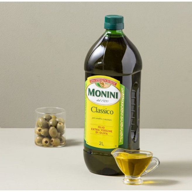 모니니 클라시코 엑스트라버진 올리브오일, 2L, 2개