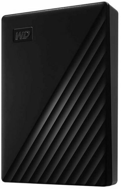 WD Drive 4TB 4테라 외장 하드 디스크 HDD 휴대용 미국 발송, 블랙