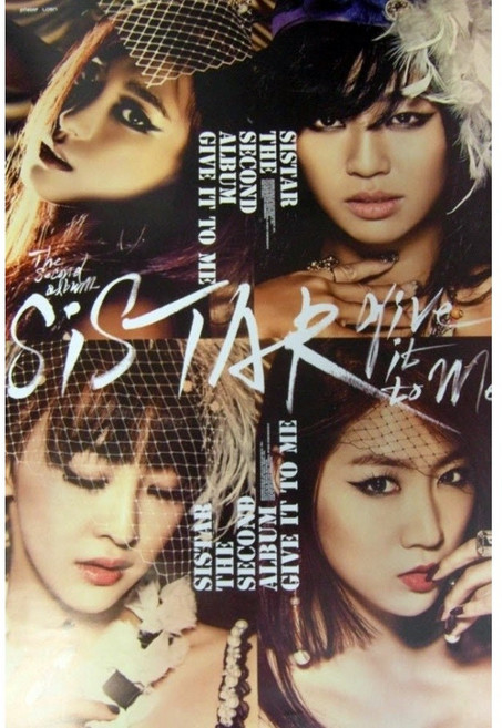 (브로마이드1종+지관통) 씨스타 (SISTAR) - Give It To Me 포스터