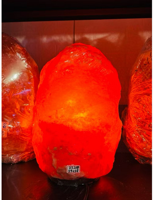 天然鹽燈 居家擺飾, 搭配開關電線