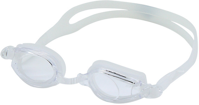 제프 국내제작 성인 아동 공용 물안경 UV자외선차단 안전성 시험 합격 아동물안경 성인물안경 김서림방지코팅 안티포그 수경 WS-106, 클리어, 1개