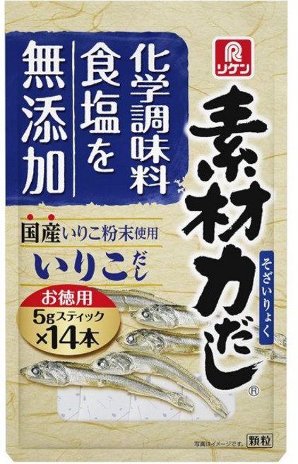 리켄 가츠오 다시 혼다시 일본 육수 무첨가 70g x 5개 세트