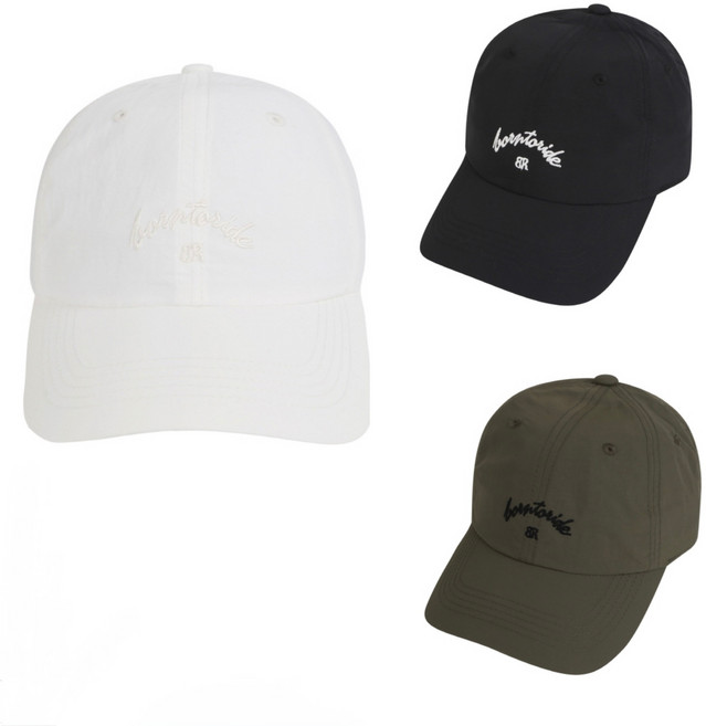 버커루 공용 기본 나일론 자수 볼캡 B245AP130P_US