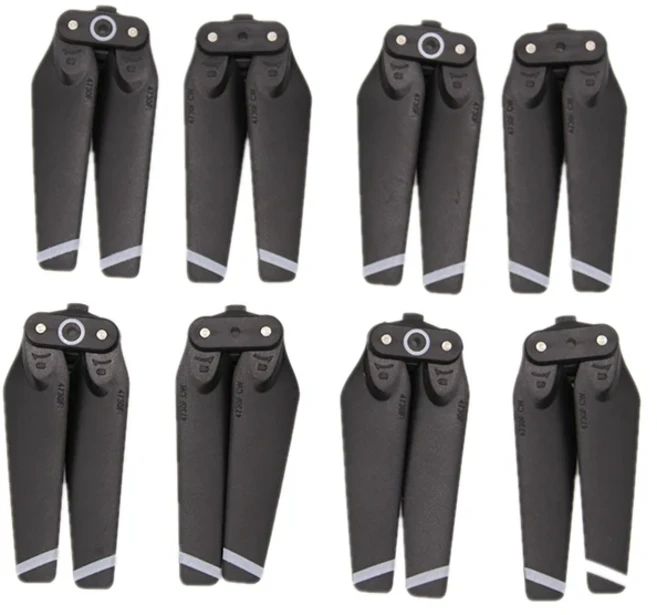 DJI 스파크 드론용 프로펠러 퀵 릴리스 접이식 블레이드 4730F 소품 RC 예비 액세서리 드롭 8 개, 02 White