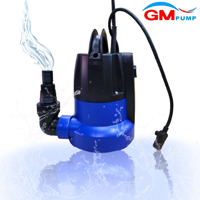 지엠 자동 수중펌프 Q2503A 잔수펌프 수동겸용 바닥물제거 GM, 1개
