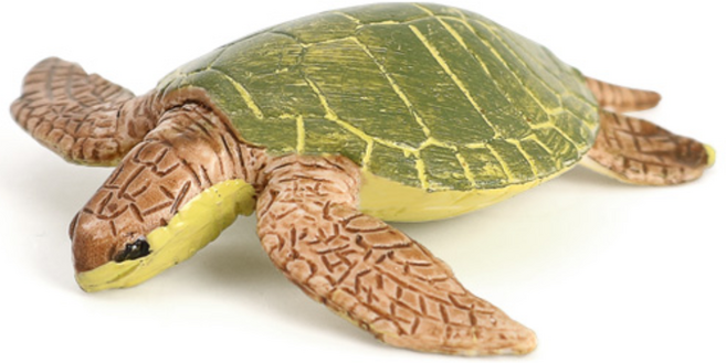 제트피규어 바다 거북 거북이 동물 피규어 장난감 모형, 1개