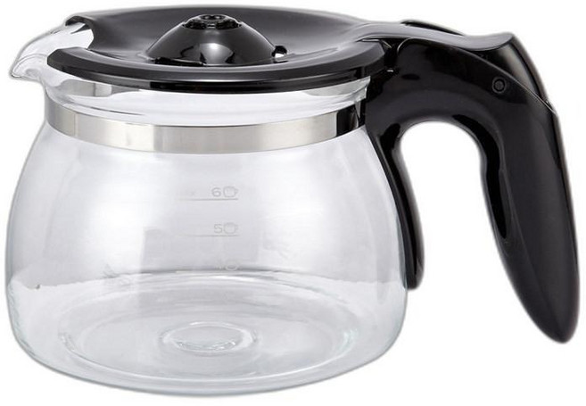 커피 머신 유리냄비 포트 드롱기 냄비 부품 주전자 유리, 동일 구성, 1개, 1000ml