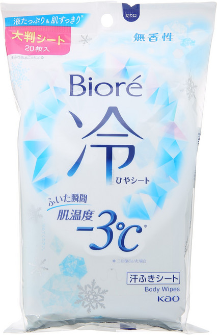 비오레 냉시트 무향 20매입, 1개