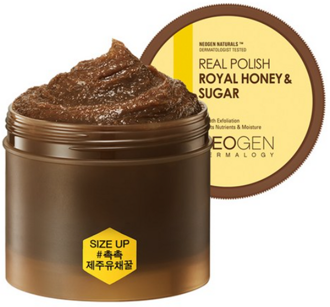 네오젠더마로지 리얼 폴리쉬 로얄 허니앤슈가 페이스 스크럽, 210g, 1개
