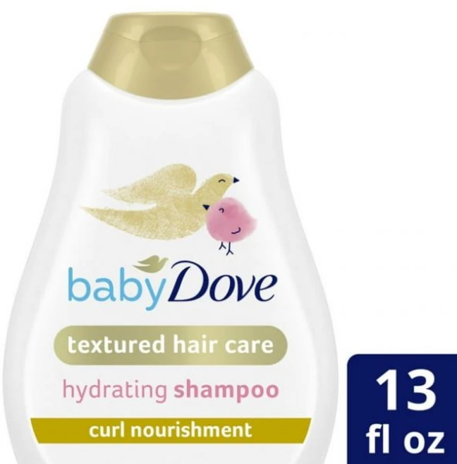 베이비 도브 텍스처 헤어 너리싱 샴푸 384ml, 1개 - 쿠팡