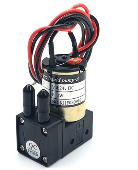 A69F-3W 잉크 펌프 실내 및 사진 기계 오일 흡입 액체 24V 다이어프램